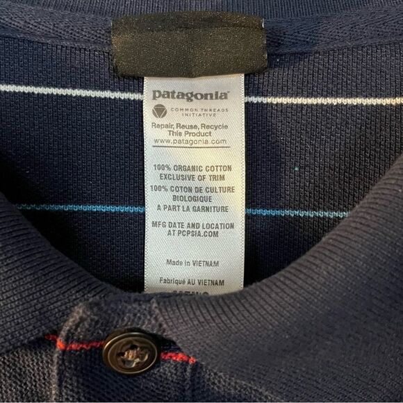 Patagonia Striped Polo Shirt - Picture 6 of 6